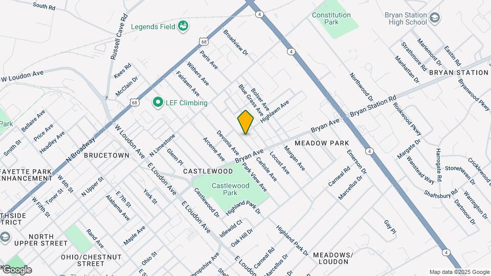 231 Carlisle Ave Mapa y Detalles de la Ubicación
