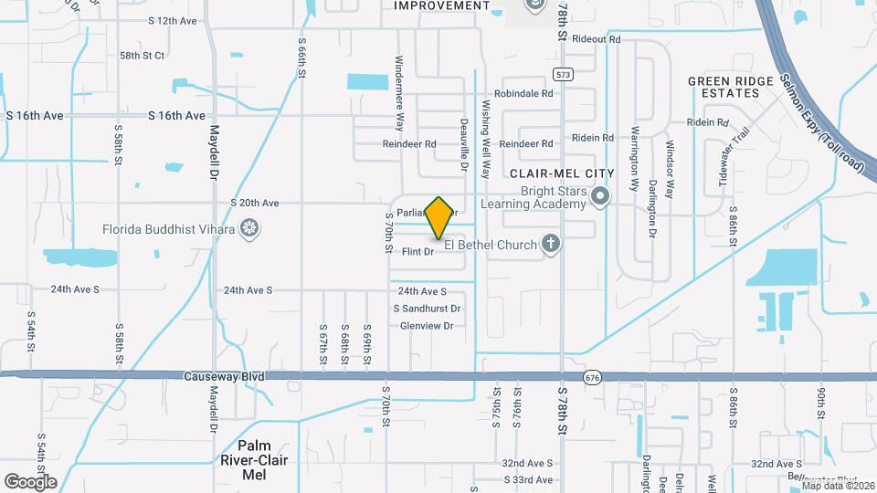 7022 Flint Dr Mapa y Detalles de la Ubicación