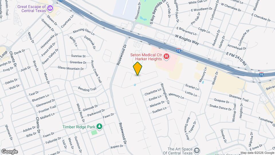 5103-5105 Red Rose Xing Map and Location Details