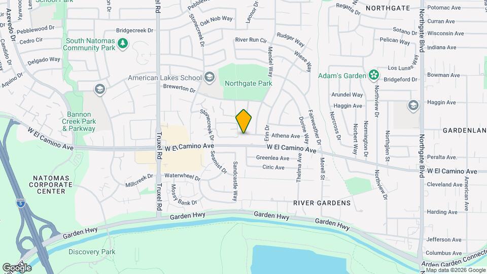 1228 Athena Ave Mapa y Detalles de la Ubicación