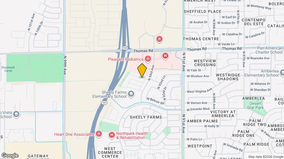 9415 Virginia Ave Mapa y Detalles de la Ubicación