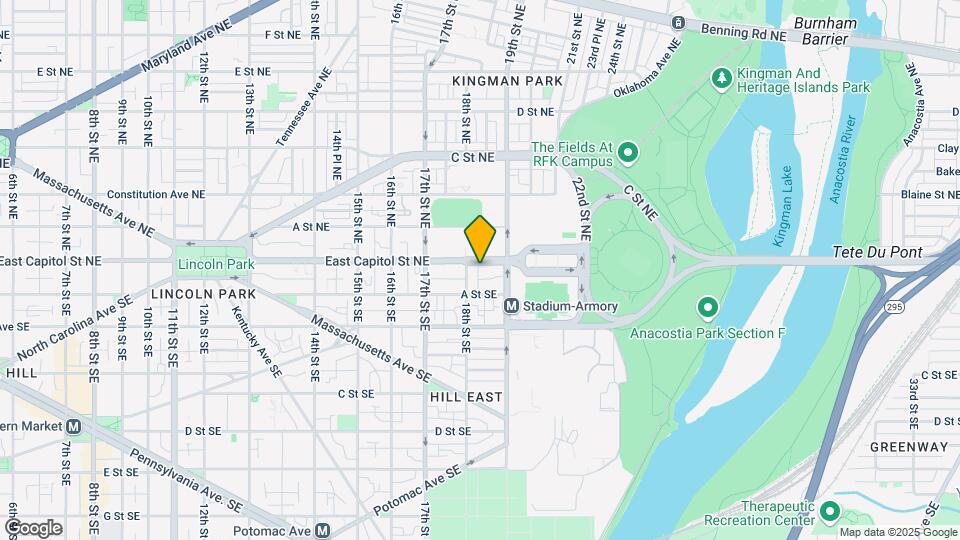 1811 E Capitol St SE Map and Location Details