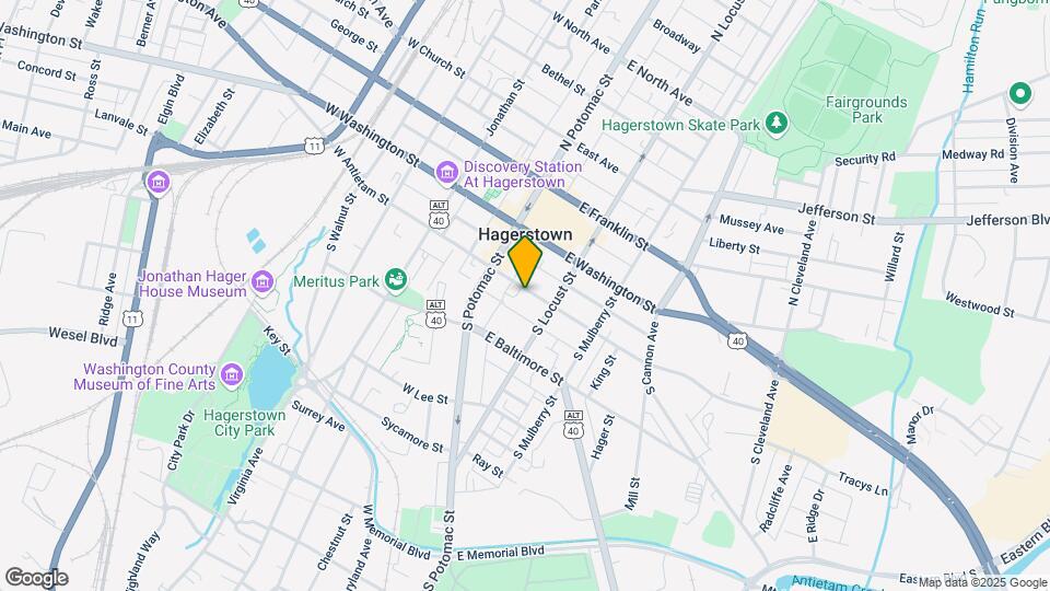41 E Antietam St Map and Location Details