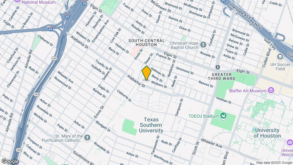 3210 Winbern St-Unit -Unit B Map and Location Details