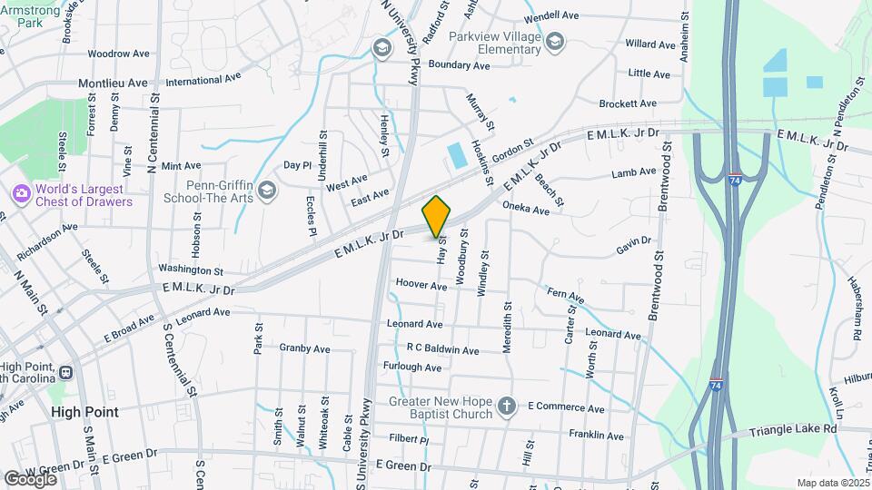 208 Hay St Map and Location Details