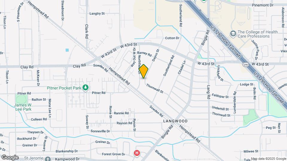 4020 Northfield Ln Map and Location Details
