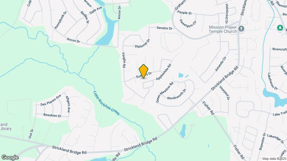 6524 Applewhite Rd Map and Location Details