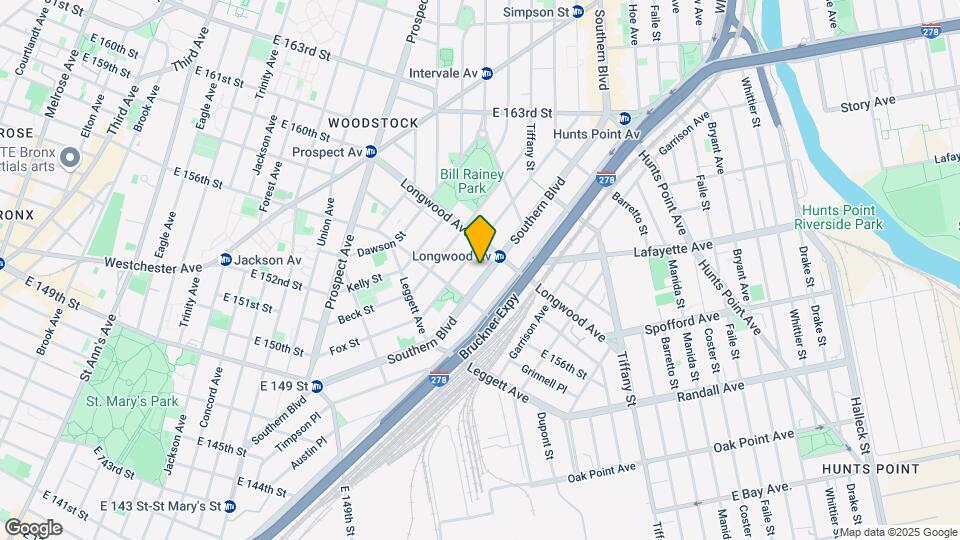 783 Southern Blvd Map and Location Details