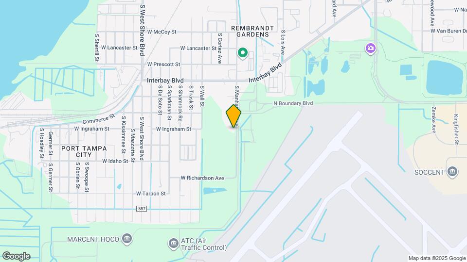 7205 S Manhattan Ave Mapa y Detalles de la Ubicación