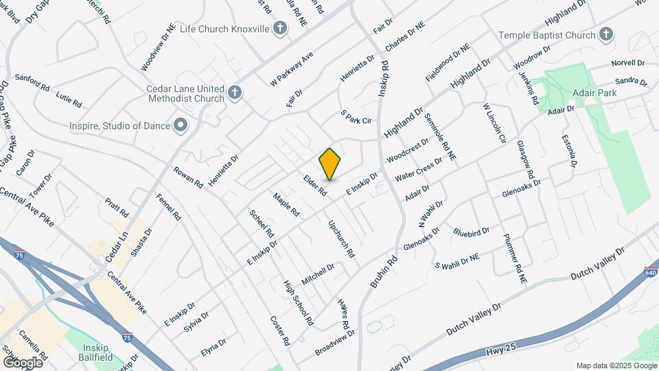 814 Blue Spruce Way Map and Location Details