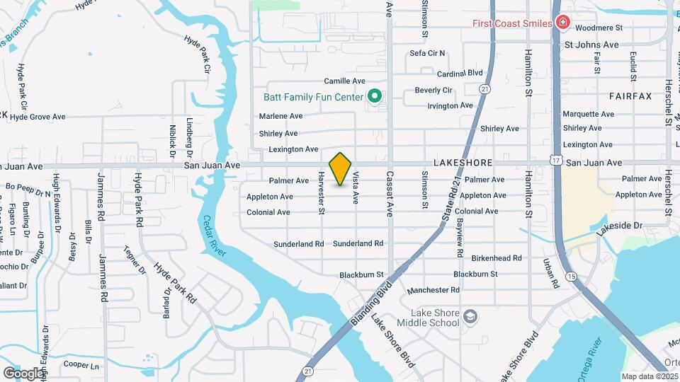 5129 Appleton Ave Map and Location Details