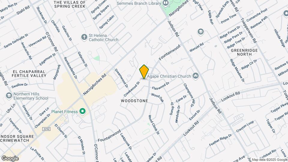 14211 Cradlewood St Map and Location Details