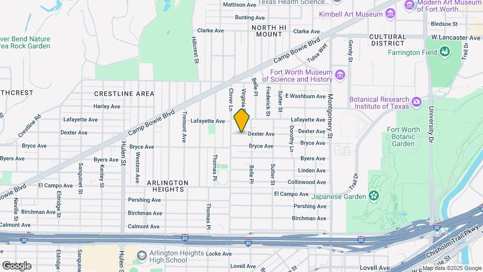 4017 Dexter Ave Map and Location Details