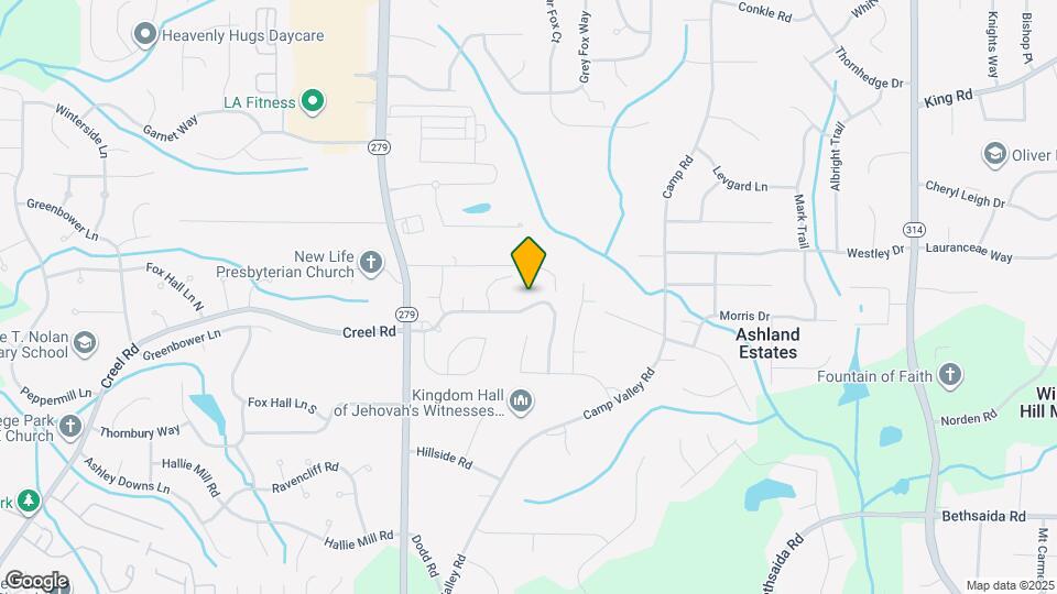 2293 Creel Rd Mapa y Detalles de la Ubicación