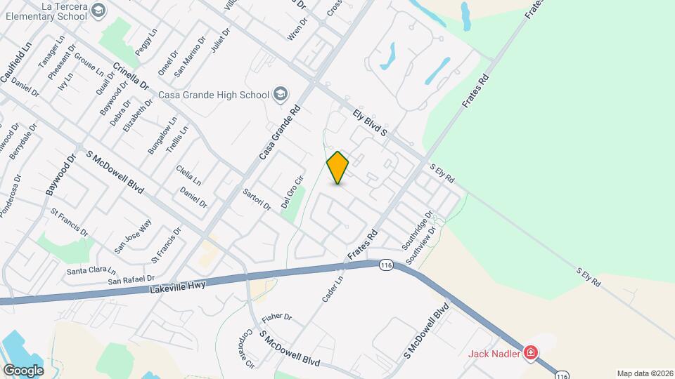1659 Calle Ranchero Dr Map and Location Details