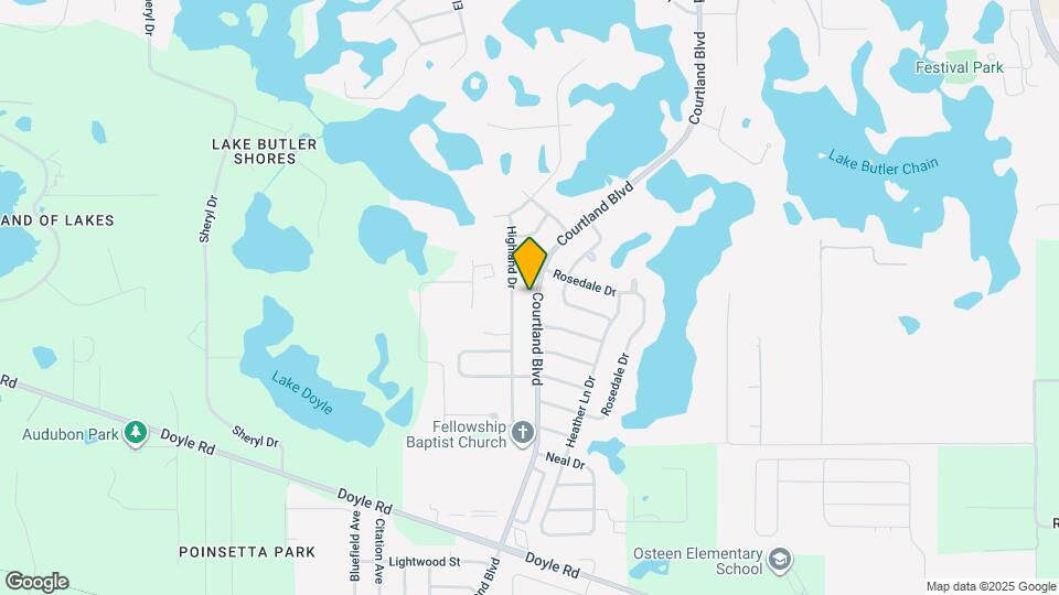 224 Courtland Blvd Map and Location Details