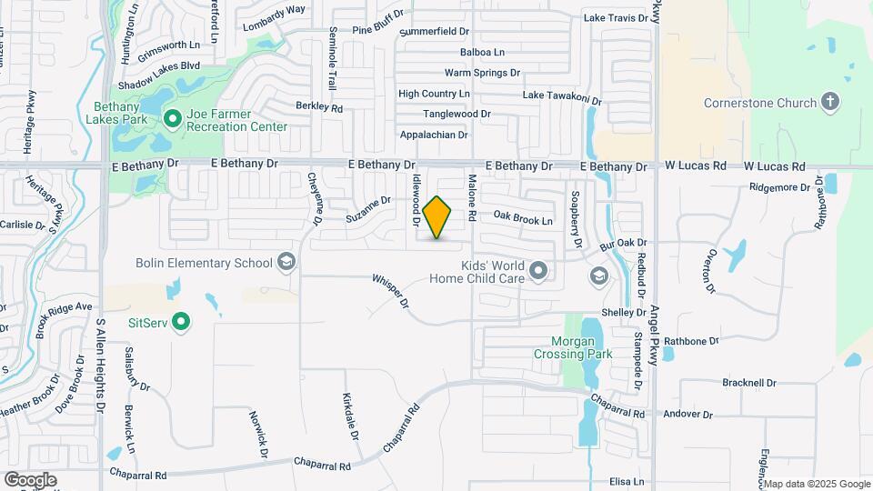 1510 Summerside Dr Map and Location Details