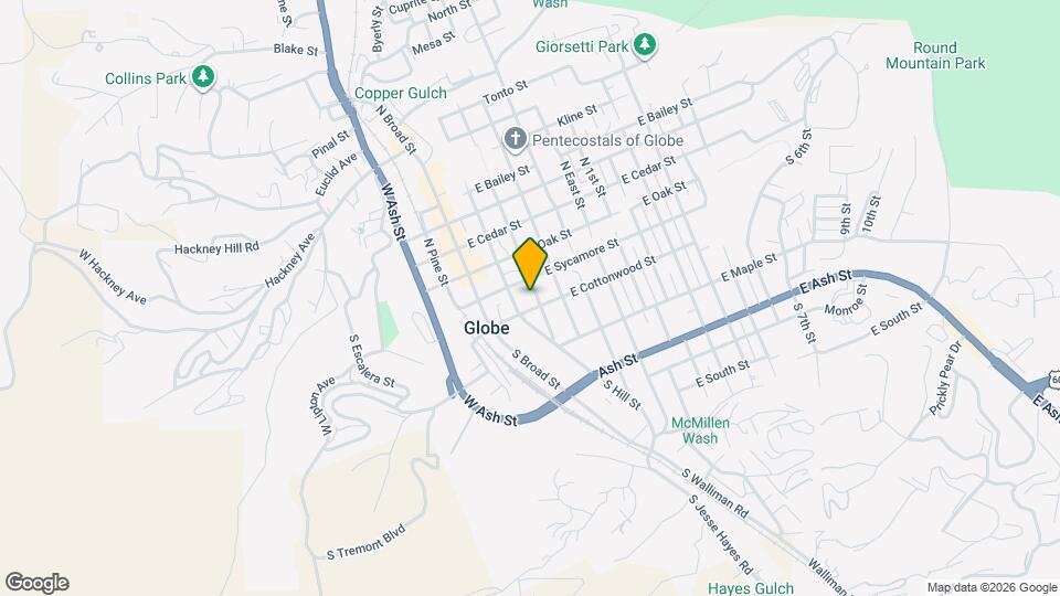 258 S Sutherland St Map and Location Details