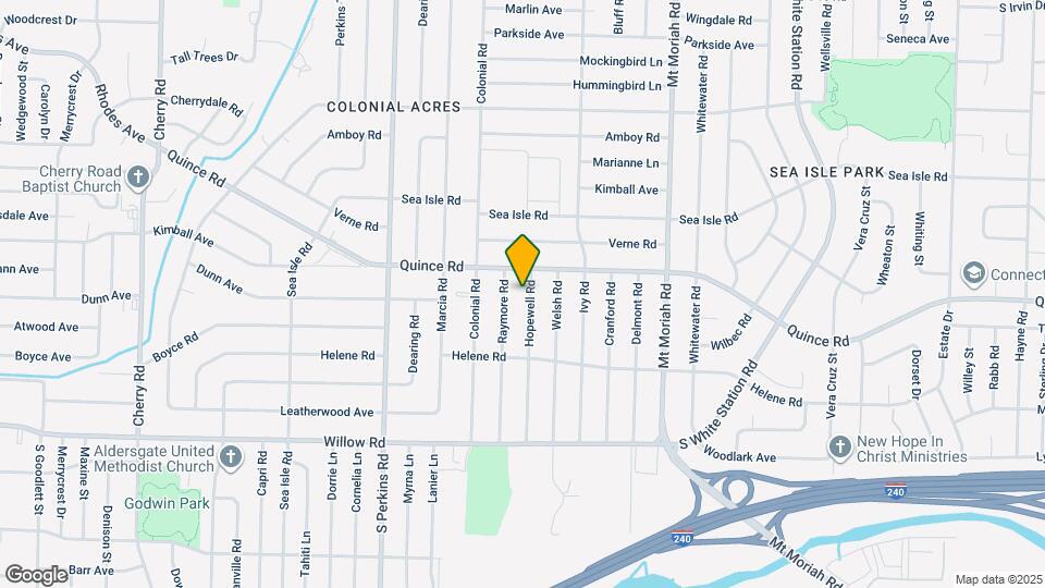 1503 Hopewell Rd Map and Location Details