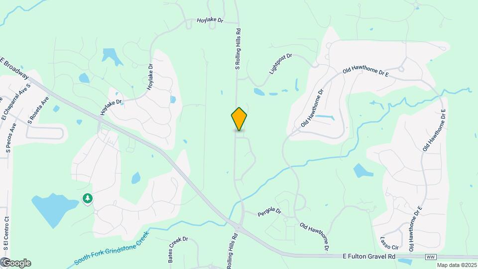 1211 Shallow Ridge Cir Map and Location Details