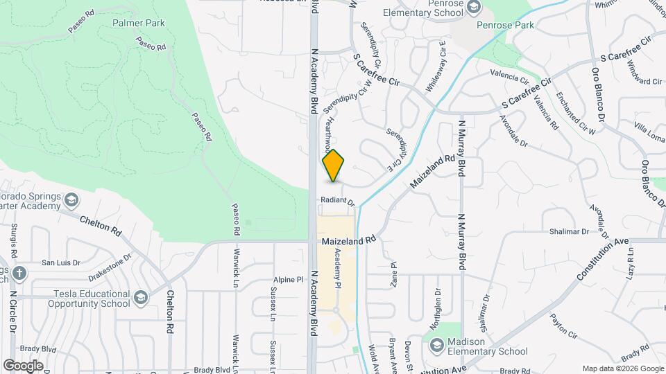 Park Ridge Apartments Map and Location Details