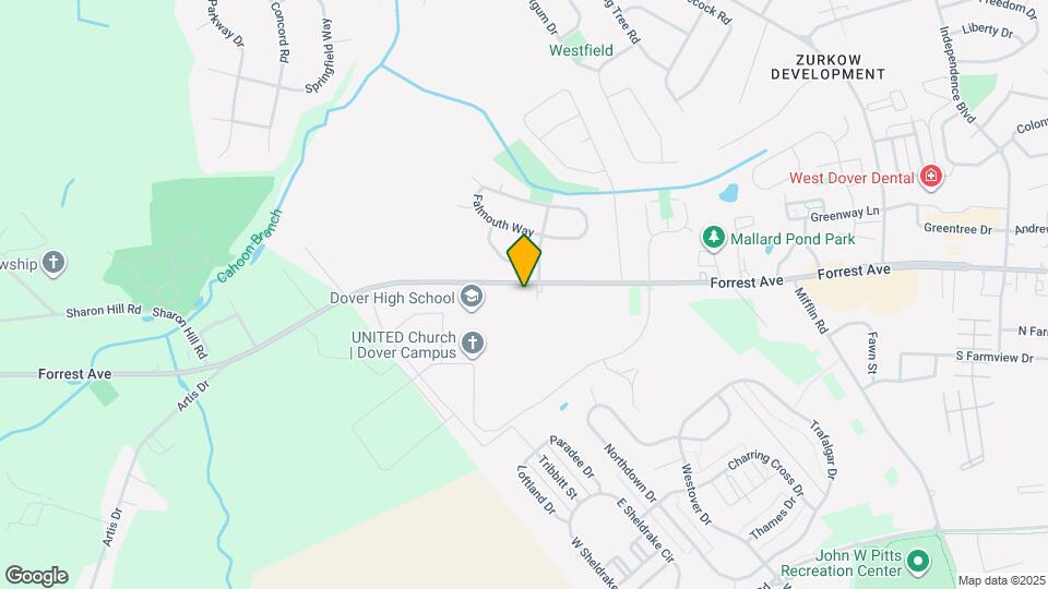 1622 Forrest Ave Map and Location Details