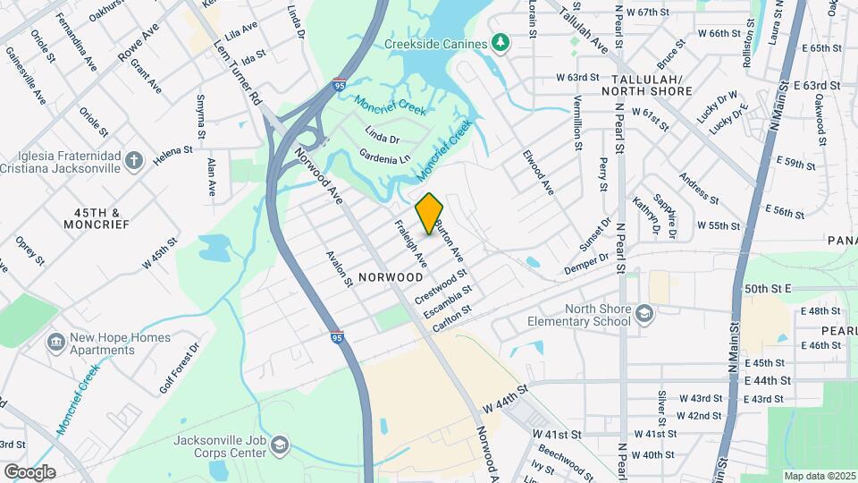 730 Fernway St Map and Location Details