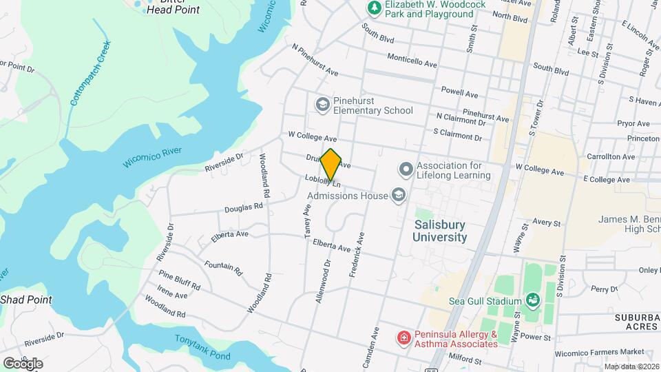 508 Loblolly Ln Map and Location Details