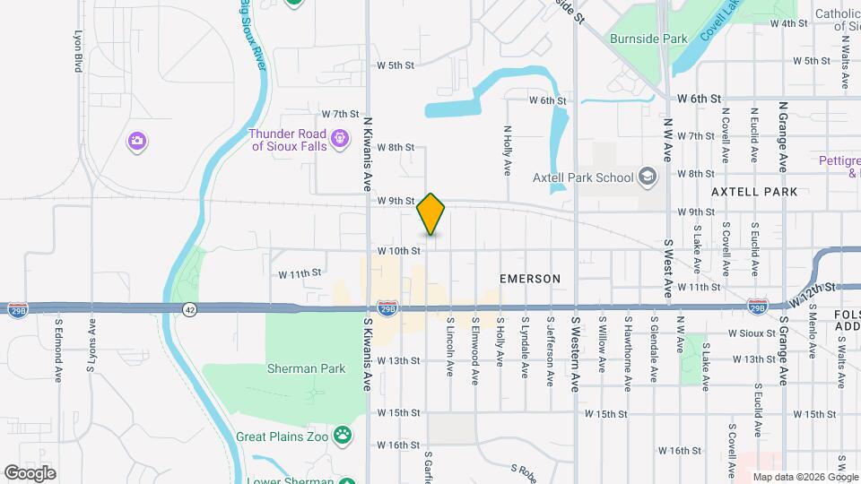 120 S Garfield Ave Map and Location Details