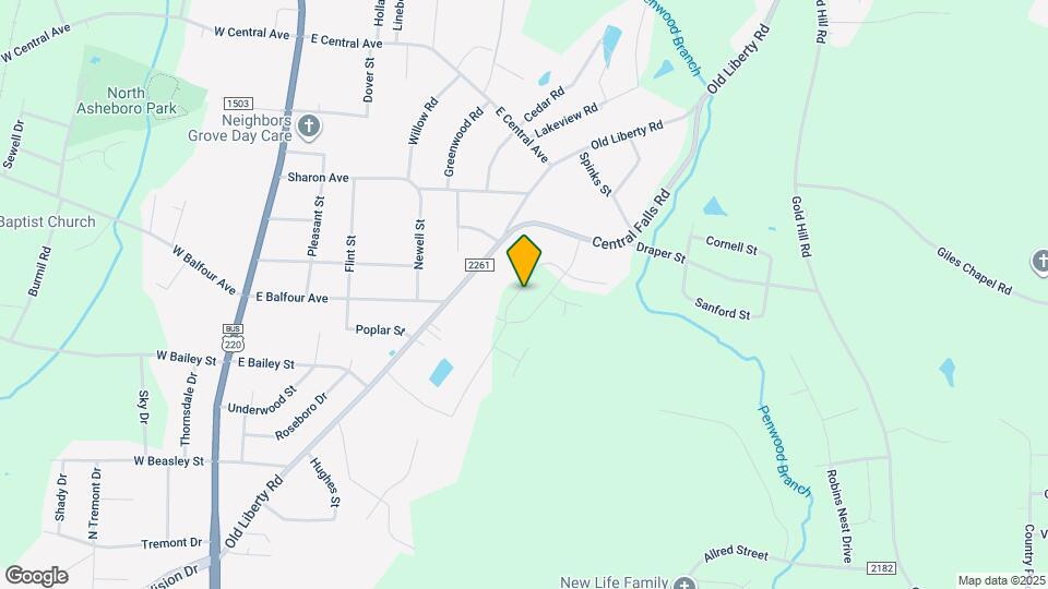 740 Oak Bend Dr Map and Location Details
