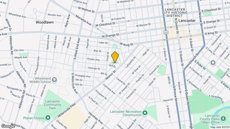 230 Crystal St Map and Location Details