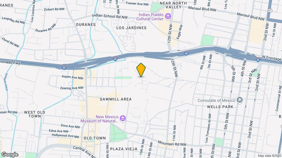 1204 Sawmill Rd NW, Unit 1 Map and Location Details