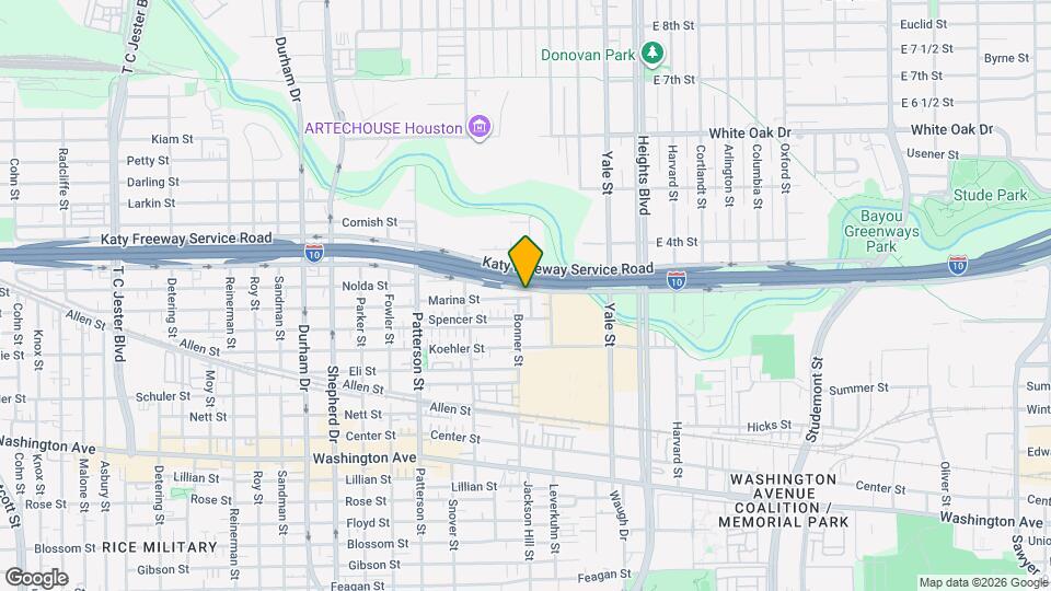 1613 Bonner St Map and Location Details