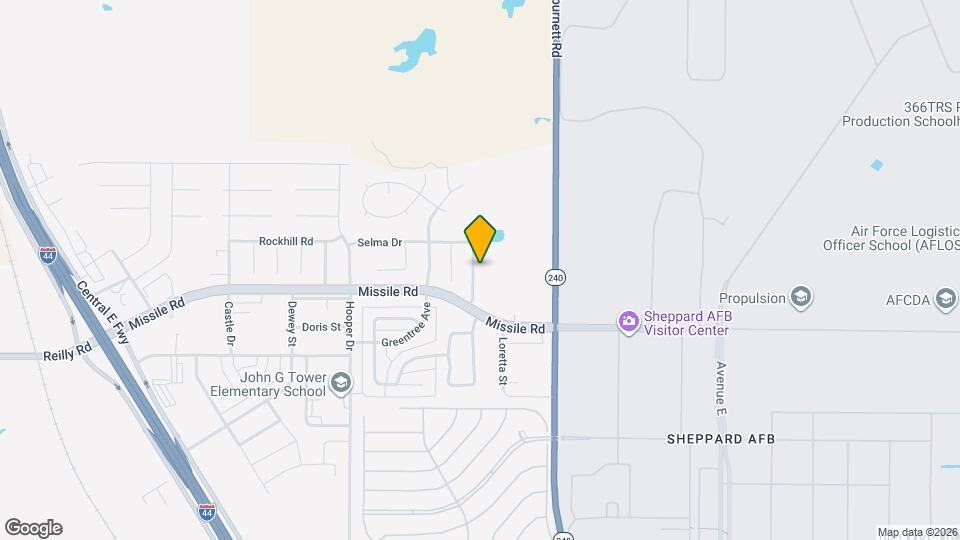 2114 Selma Dr Map and Location Details