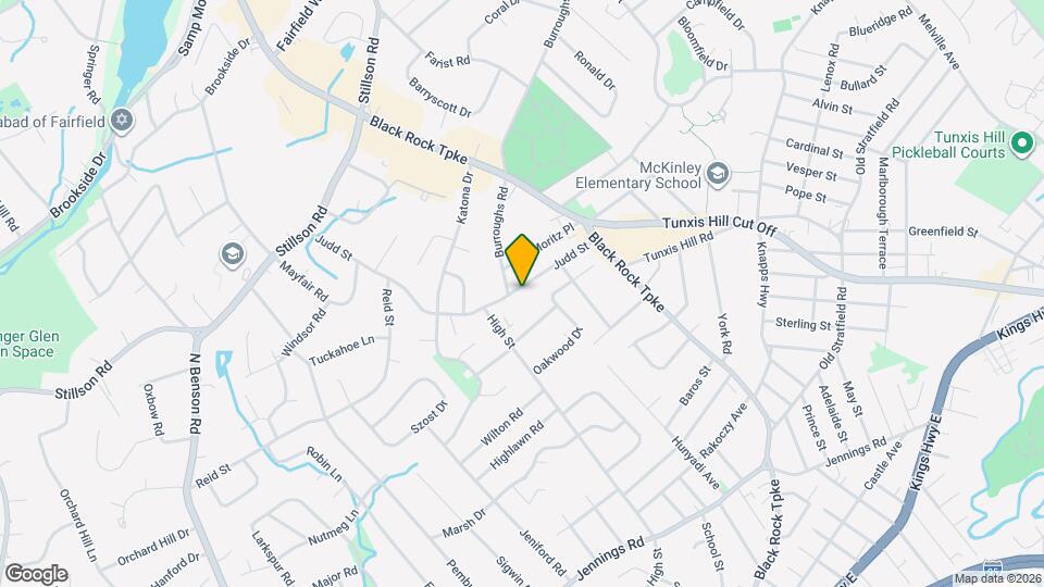 201 Judd St Map and Location Details