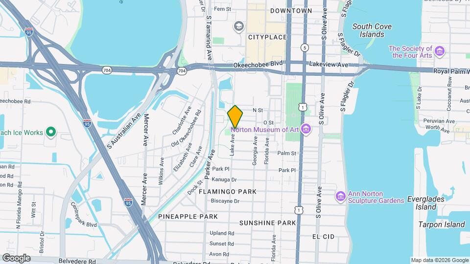 742 New Jersey St Map and Location Details