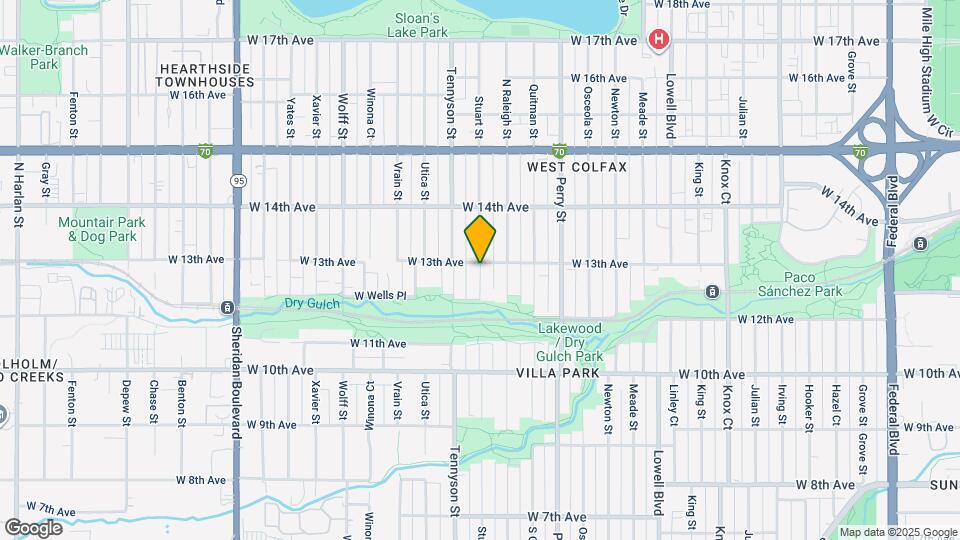 1294 Stuart St Mapa y Detalles de la Ubicación