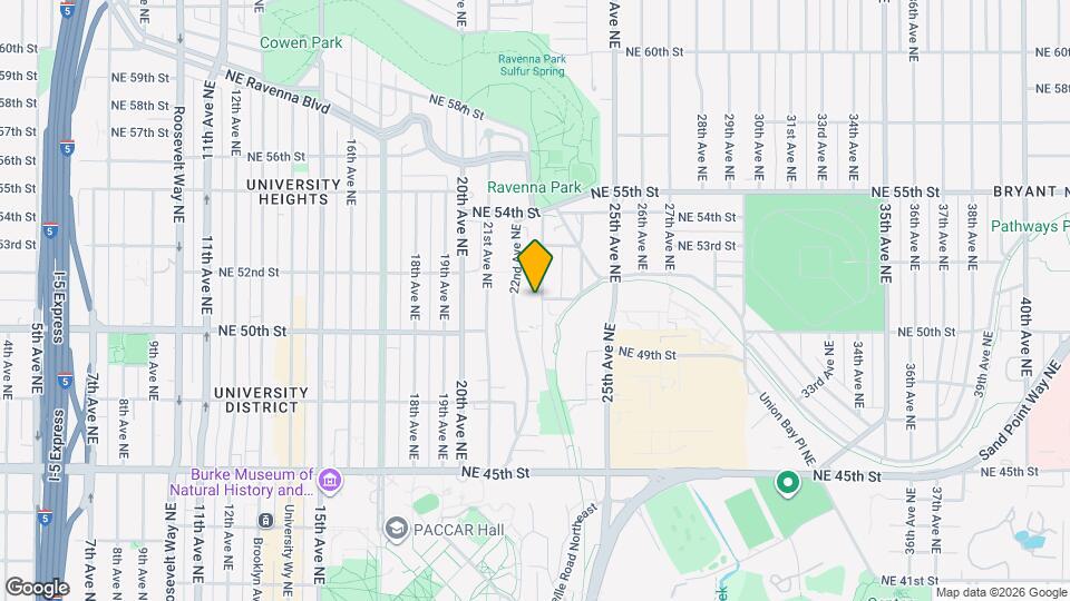 5033 Ravenna Ave NE Map and Location Details