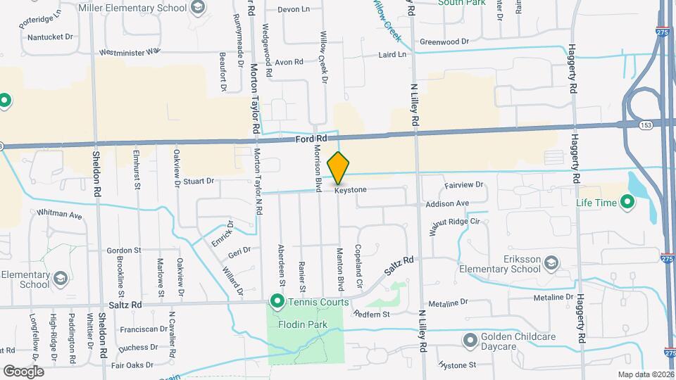 4 Keystone Map and Location Details