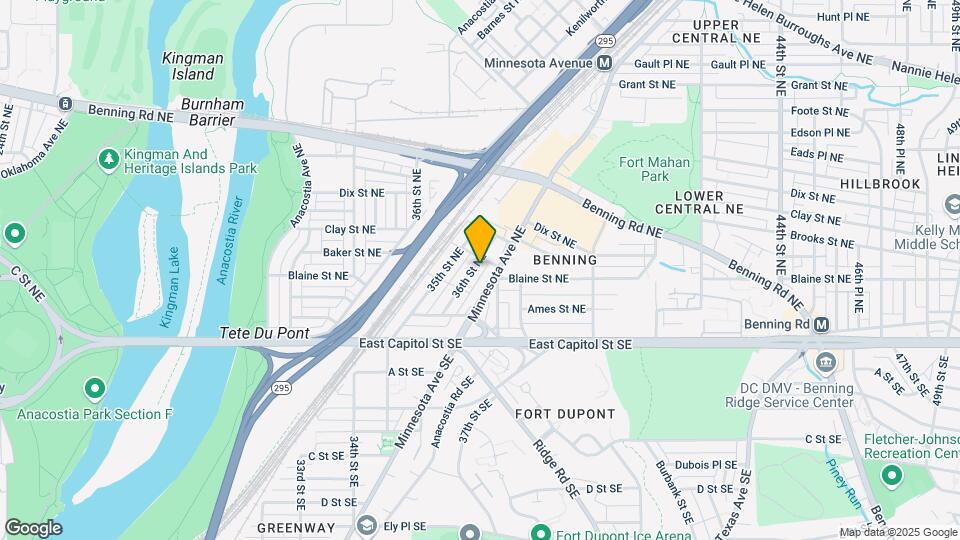 173 36th St NE, Unit #3 Map and Location Details