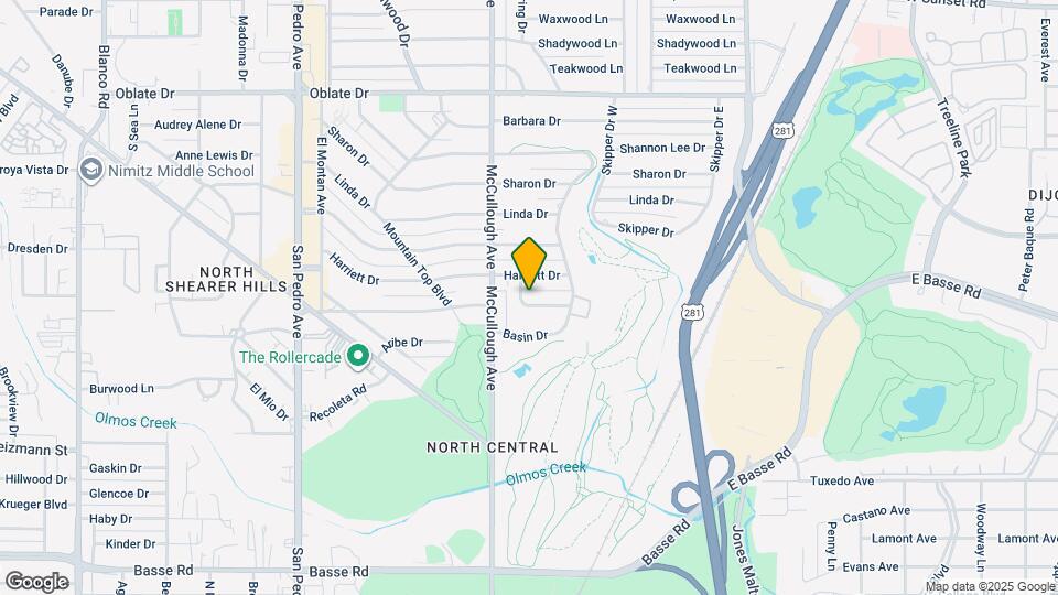 303 Rilla Vista Dr Map and Location Details