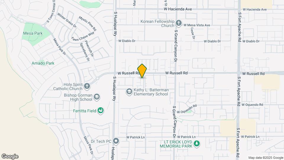 5736 Remy Rain St Map and Location Details