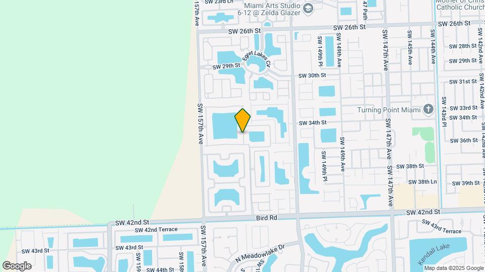 3460 SW 154th Ct Map and Location Details