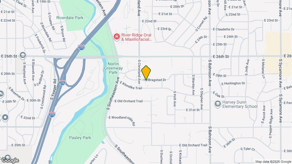 2809 E Bragstad Dr Map and Location Details
