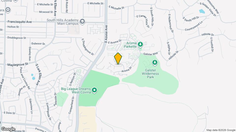 1910 Palomino Dr Map and Location Details