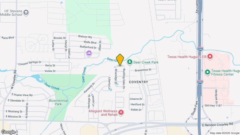 817 Cloverwood Dr Map and Location Details
