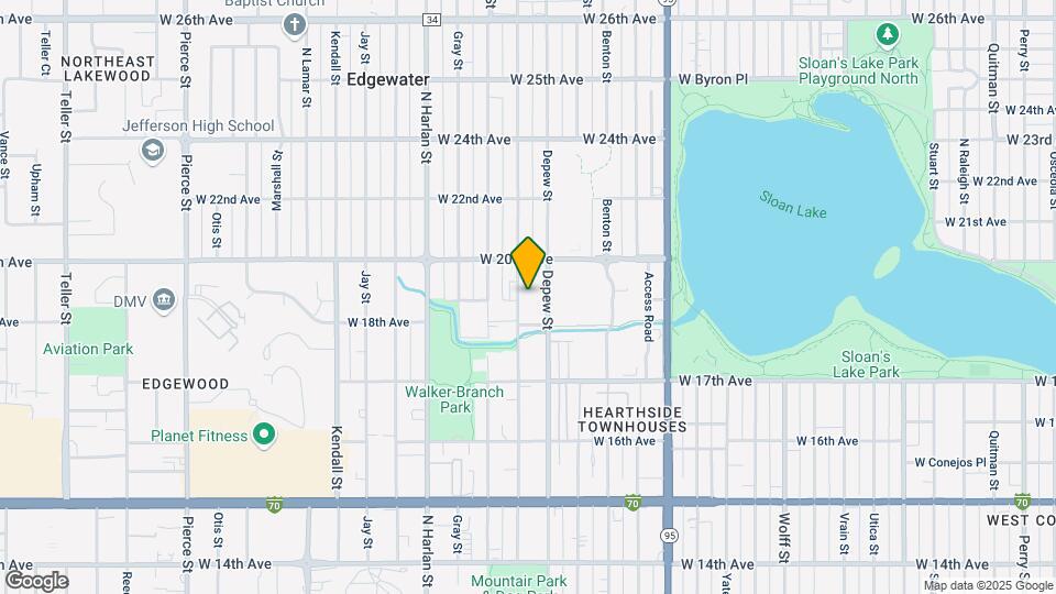 1910 Eaton St Map and Location Details