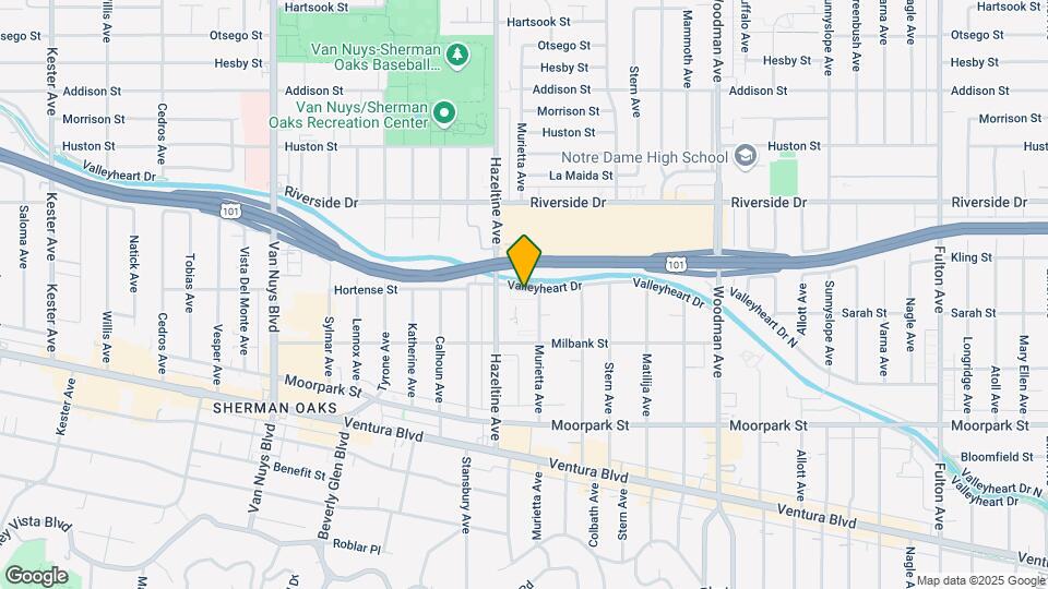 14056 Valleyheart Mapa y Detalles de la Ubicación
