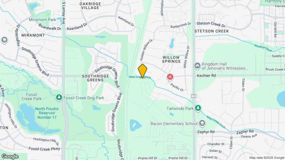 1614 Happy Woodland Dr Map and Location Details