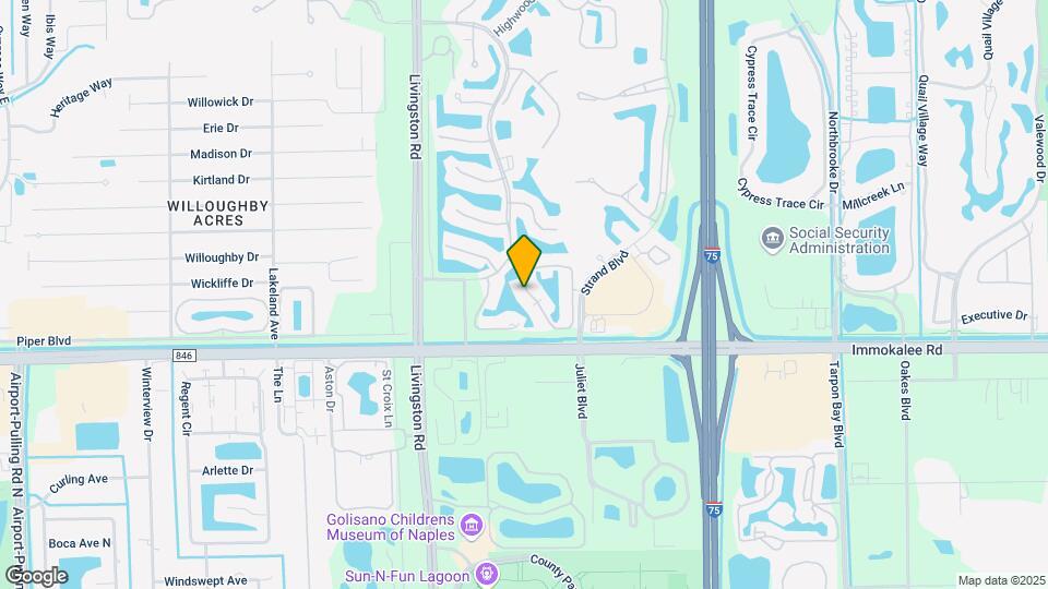 5015 Cedar Springs Dr Map and Location Details